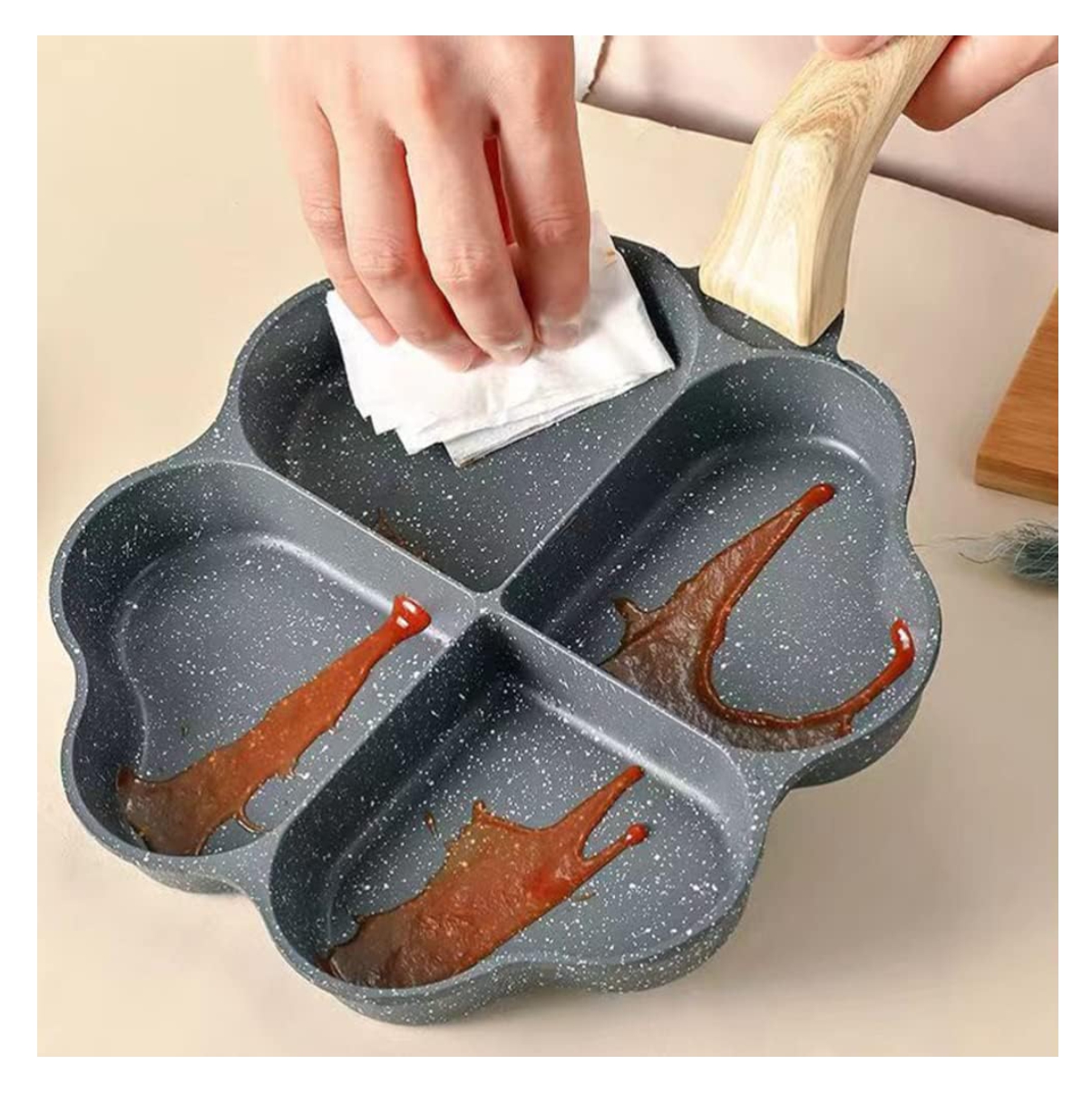 Miniatura 4 de Sartén antiadherente de corazón x4